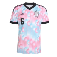 Camiseta Bélgica Axel Witsel #6 Segunda Equipación Replica Mundial 2026 mangas cortas